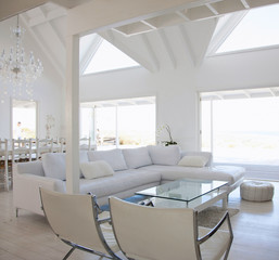 beautiful modern living room interior