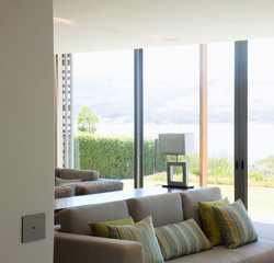 beautiful modern living room interior