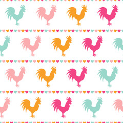 rooster year seamless © henrypark