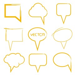 speech bubbles