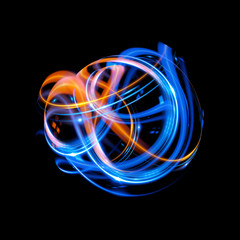 Abstract ring background with luminous swirling backdrop. Glowing spiral. The energy flow tunnel.
Shine round frame with light circles light effect. Glowing cover. luminous
