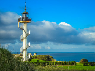 Fototapeta premium phare de l'alprech le portel