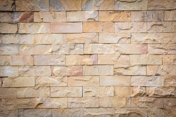 Brick wall texture or brick wall background. Closeup brick wall for design with copy space for text or image. Abstract brick wall detail.