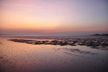 Obraz premium twilight in the sea
