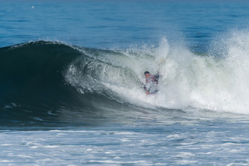 Obraz premium Bodyboarder in action