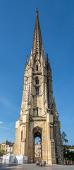 Fototapeta na wymiar Bell Tower Saint Michel in Bordeaux - France