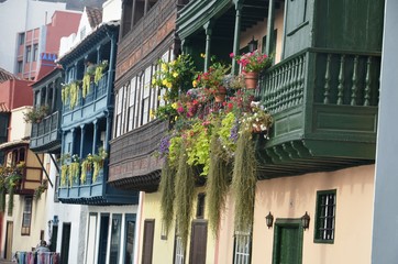 Rues, maisons et ruelles de Santa Cruz de La Palma