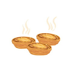 Pastel De Nata Egg Tart Portuguese Famous Symbol