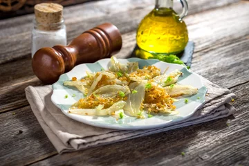 Photo sur Plexiglas Baked Fennel with Parmesan