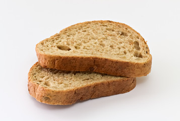Two pieces of bread