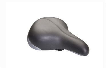 Bicycle seat isolated