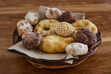 Traditional Sicilian 2nd of November cookies,