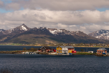 typical landscape of norway