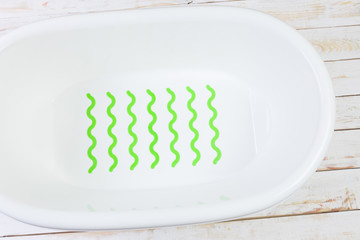 child's bath