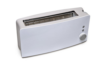 A classic toaster isolated with clipping path