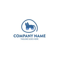 Fototapeta premium Cat Logo Template