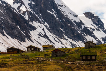 typical landscape of norway