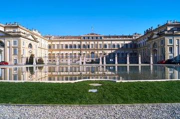 Foto auf Acrylglas  Künstlerisches Denkmal Villa Reale Monza, Lombardei, Italien