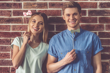 Beautiful young couple