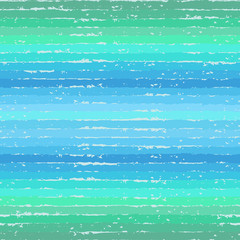 Fototapety  Pasiasty ręcznie rysowane wzór w kolorze zielonym i niebieskim. Tekstura tło.