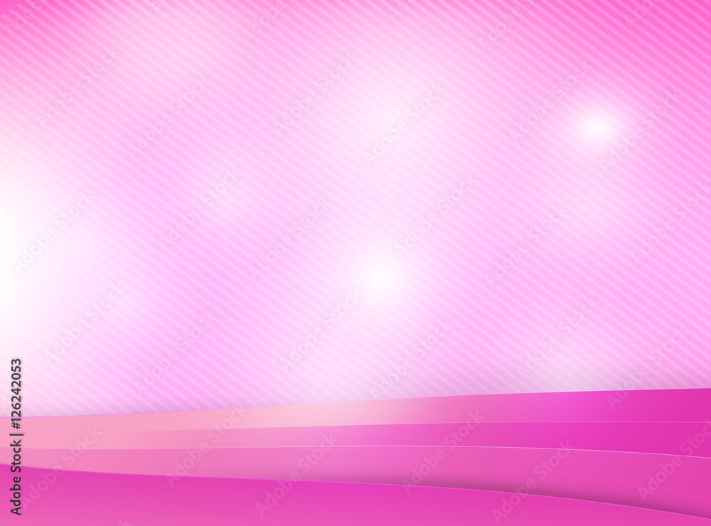 Poster abstract background pink curve and layed element vector illustra