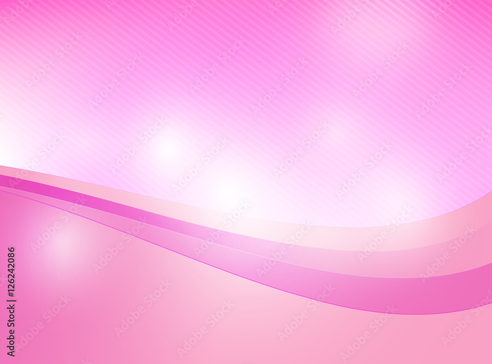 Aufkleber abstract background pink curve and layed element vector illustra