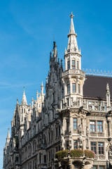 Fototapeta na wymiar München - Neues Rathaus - Glockenspiel