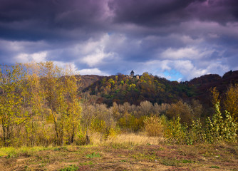 Fototapeta premium Beautiful autumn landscape
