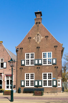 Old house in Naarden, Netherlands