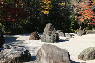 高野山の秋景色