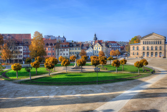 Schlossplatz Coburg Oberfranken