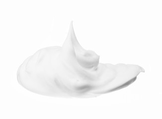 Soap foam bubble on white background object beauty health care a
