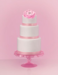 Wedding cake, birthday cake