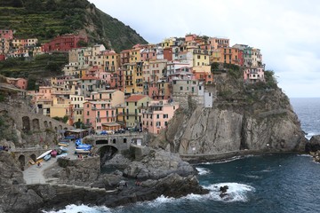 Fototapeta na wymiar Manarola Cinque Terre Italy