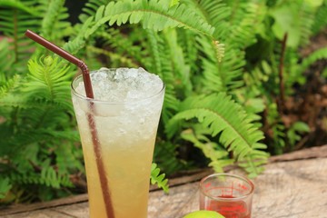 honey lime with soda