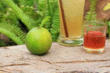 honey lime with soda