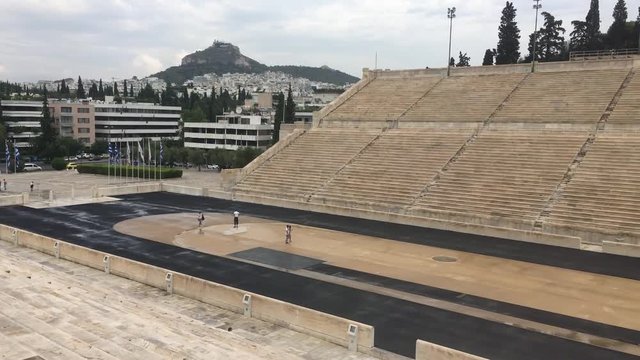Stade Panathénaïque Olympique, Athènes, Grèce