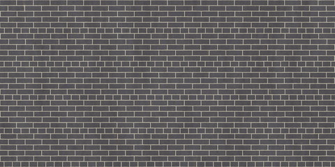 Naklejka premium Background texture of dark gray brick wall