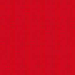 Red Christmas Knitted Seamless Pattern