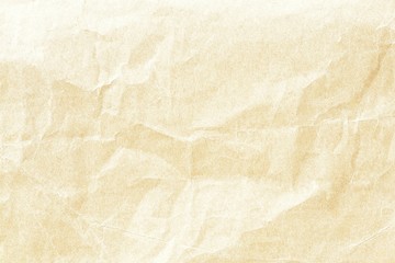 Brown crumpled paper texture