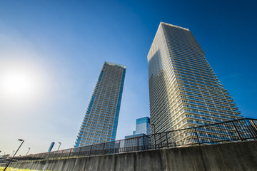 Obraz premium ツインタワーマンション