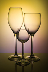 Different Wine glasses