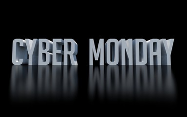 Cyber Monday business background