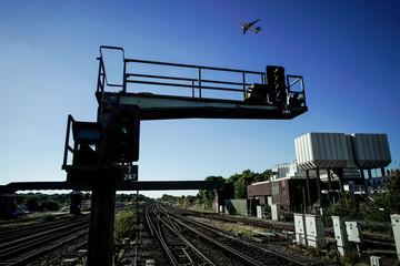 Train station plane