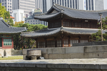Deoksugung Palace in Seoul, South Korea. It is also known as Gyeongun-gung, or Deoksu Palace