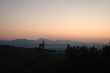 Griechenland Sonnenuntergang