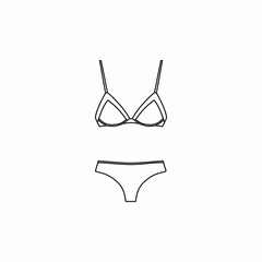  Vector underwear background. Lingerie. Bras and panties.  Sexy