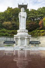 Fototapeta na wymiar Bongeunsa Temple in the Gangnam District of Seoul, Korea.