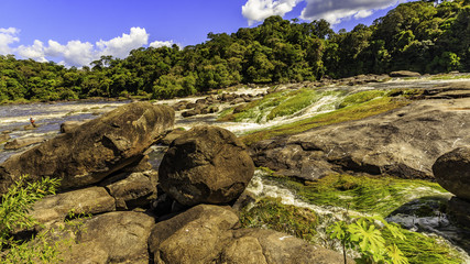 Fototapeta na wymiar Beautiful Rapids in Surinam