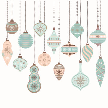Christmas Ornaments,Christmas Balls Decorations, Christmas Hanging Decoration set